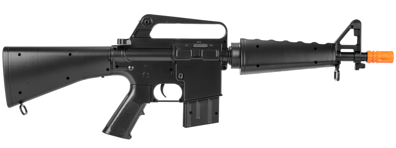 M308 MINI M16 SPRING RIFLE (BLACK) - Click Image to Close