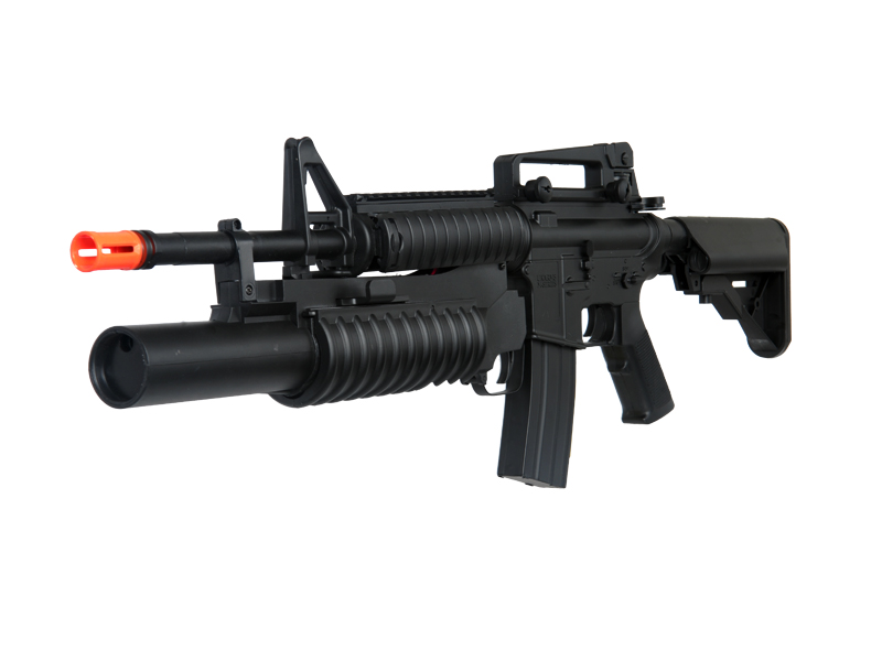 Dboys M3181AB AEG Plastic Gear M4 w/Grenade Launcher, Handguard Accessories for 6 in 1 Assembly