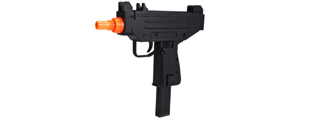 DOUBLE EAGLE AIRSOFT M33 MINI UZI SINGLE SHOT SPRING PISTOL - BLACK