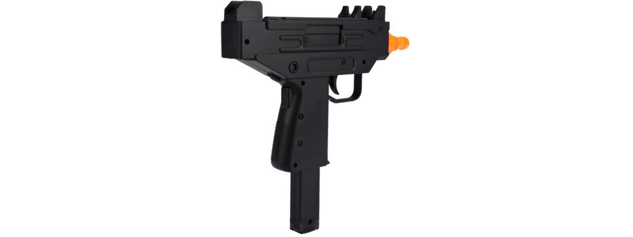 DOUBLE EAGLE AIRSOFT M33 MINI UZI SINGLE SHOT SPRING PISTOL - BLACK