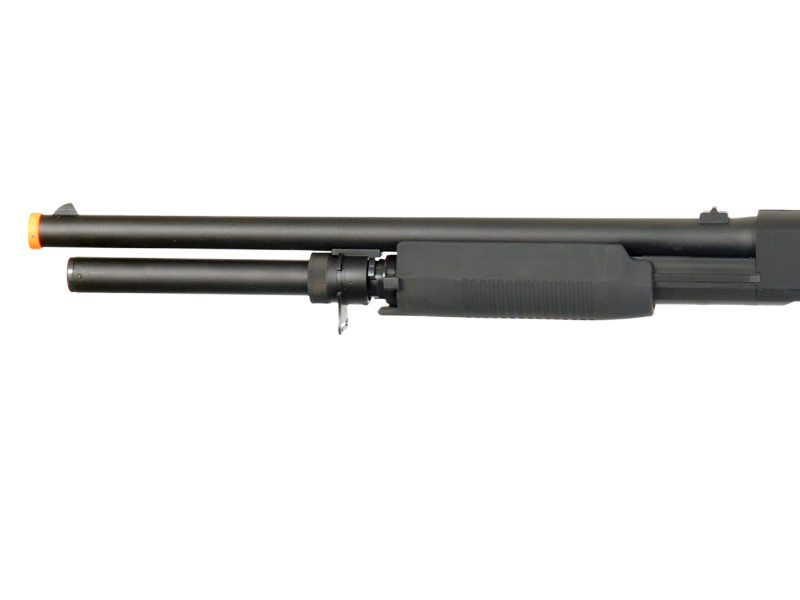 Double Eagle M56AL Tri-Shot Spring Shotgun Pistol Grip - Click Image to Close