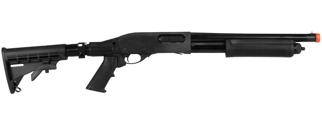 PPS M870-ST-10 M870 FOLDING RETRACTABLE STOCK "SHELL EJECTING" GAS POWERED SHOTGUN