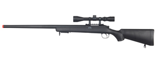 WELL MB03BA VSR-10 BOLT ACTION RIFLE w/SCOPE (COLOR: BLACK)