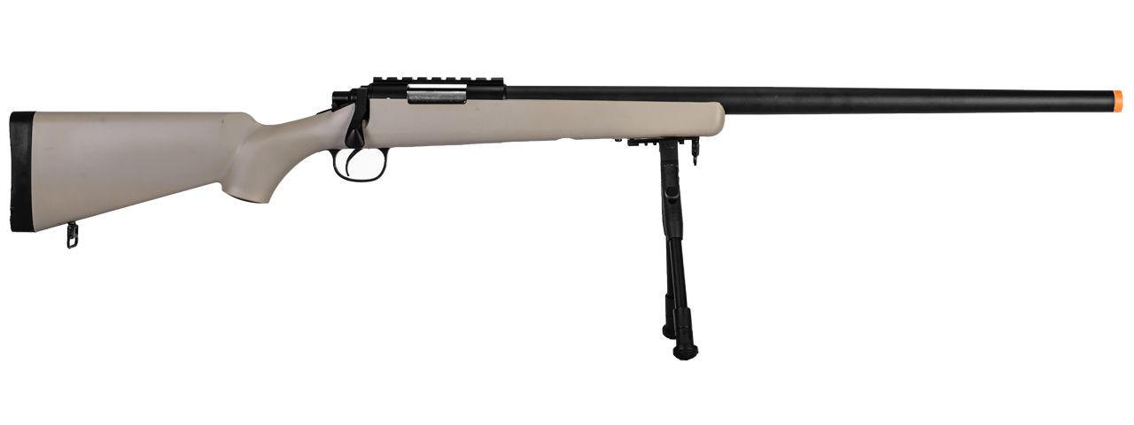 WELL MB03TBIP VSR-10 BOLT ACTION RIFLE w/BIPOD (COLOR: TAN)