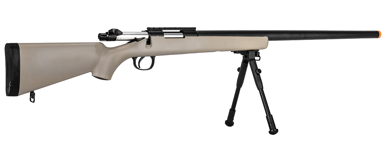 WELL MB03T VSR-10 BOLT ACTION RIFLE (COLOR: TAN) - Click Image to Close