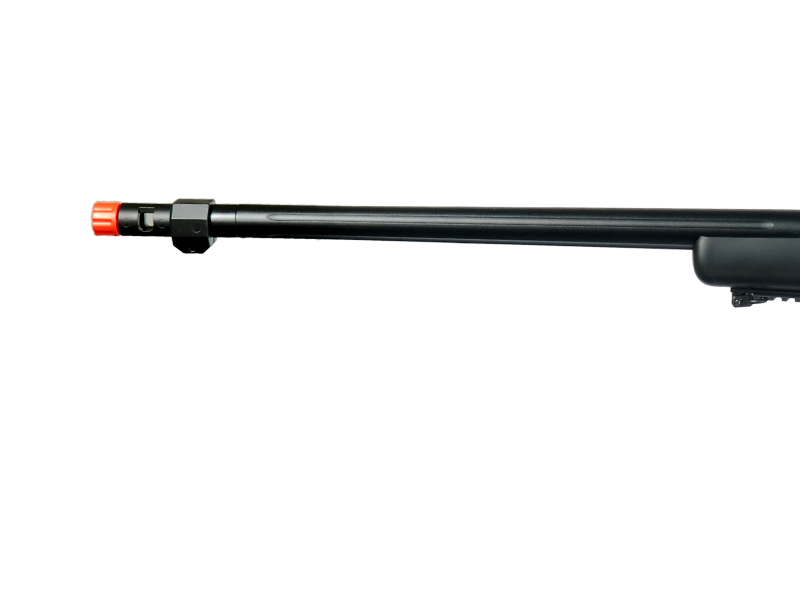 WELL MB07BBIP VSR-10 BOLT ACTION RIFLE w/FLUTED BARREL & BIPOD (COLOR: BLACK)