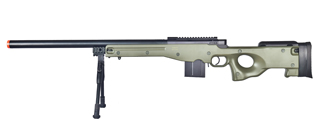 WELL MB4401GBIP L96 AWP BOLT ACTION RIFLE w/BIPOD (COLOR: OD GREEN)