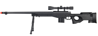 WELLFIRE SHADOWOPS MK96 AWP BOLT ACTION AIRSOFT SNIPER RIFLE - BLACK