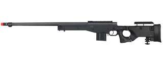 WELL AIRSOFT L96 AWP BOLT ACTION RIFLE W/ FLUTED BARREL - BLACK