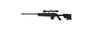 Well MB4407B Bolt Action Rifle, w/ Scope, Black