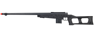 WELLFIRE AIRSOFT L96 BOLT ACTION SNIPER RIFLE - BLACK