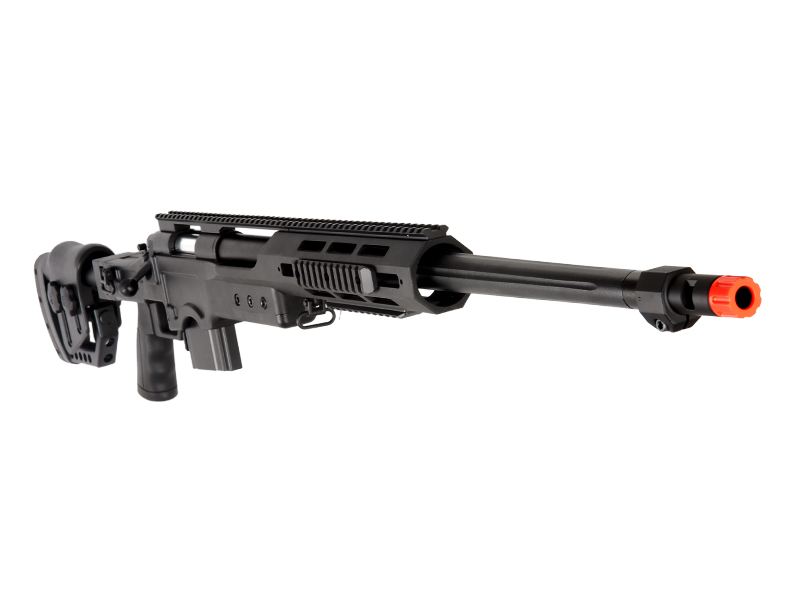 Well MB4411D With Scope And Bipod Airsoft Sniper Black