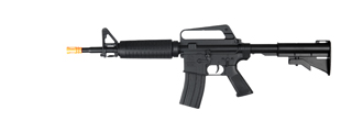 Well Fire MR711 M4A1 Airsoft Spring Rifle w/ Adjustable Stock (Color: Black)