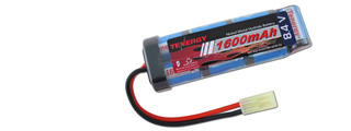 AIRSOFT TENERGY PREMIUM 8.4V NIMH MINI BATTERY FOR AEG - 1600 MAH