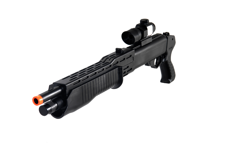 UKARMS P1099 Spring Shotgun with Laser, Flashlight and Scope - Click Image to Close