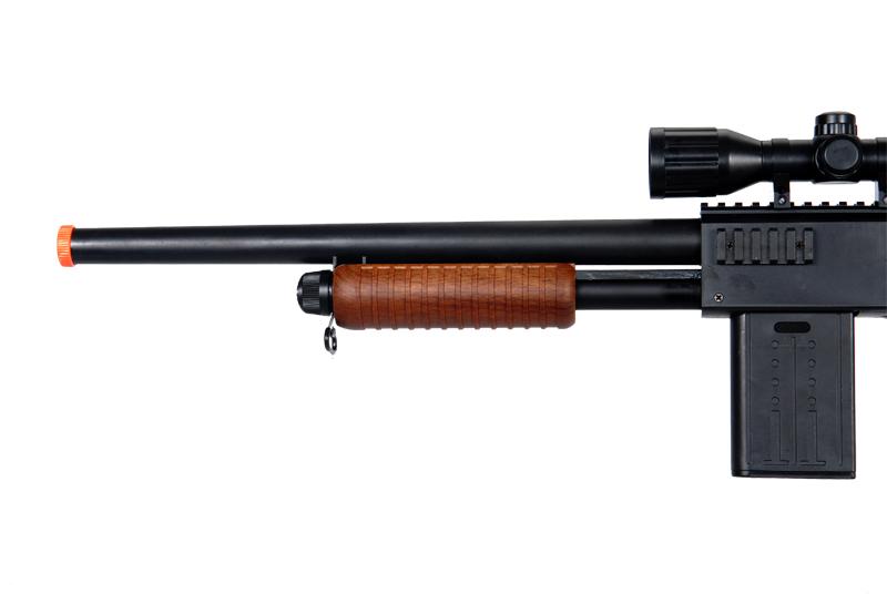 UKARMS P1566W Spring Shotgun in Wood - Click Image to Close