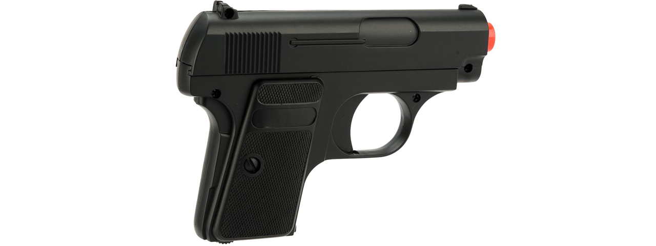 DOUBLE EAGLE P328BAG SPRING COMPACT AIRSOFT PISTOL - BLACK - Click Image to Close