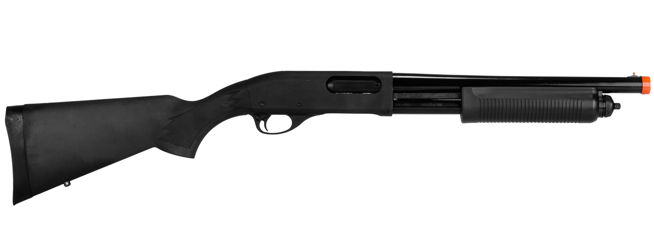 PPSGG0013 M870 FULL STOCK "SHELL EJECTING" GAS POWERED SHOTGUN - Click Image to Close