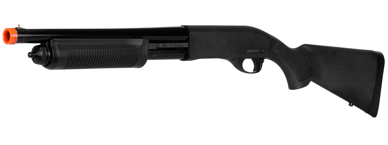 PPSGG0013 M870 FULL STOCK "SHELL EJECTING" GAS POWERED SHOTGUN - Click Image to Close