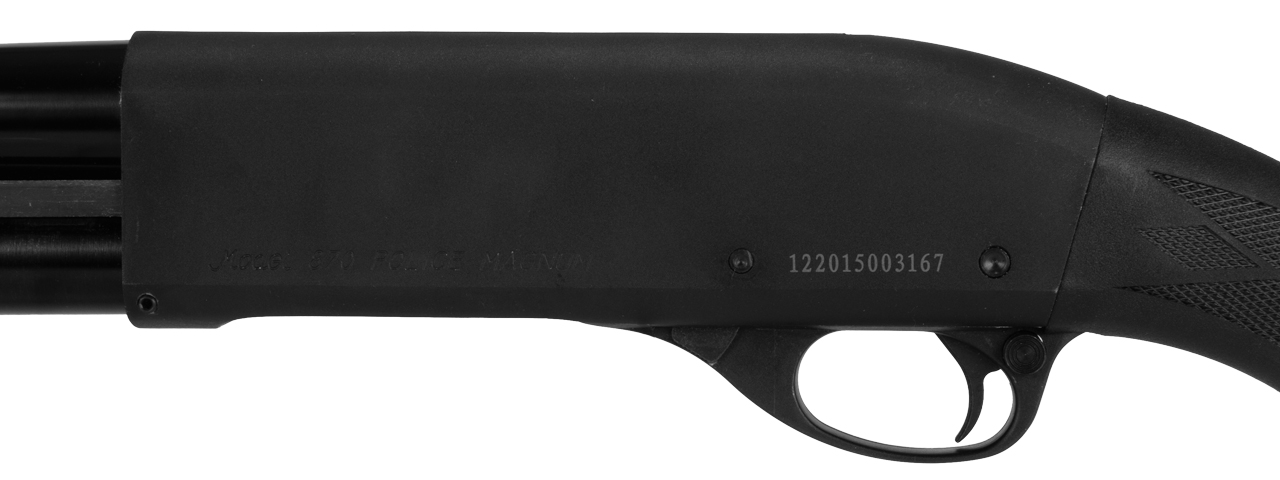 PPSGG0013 M870 FULL STOCK "SHELL EJECTING" GAS POWERED SHOTGUN - Click Image to Close