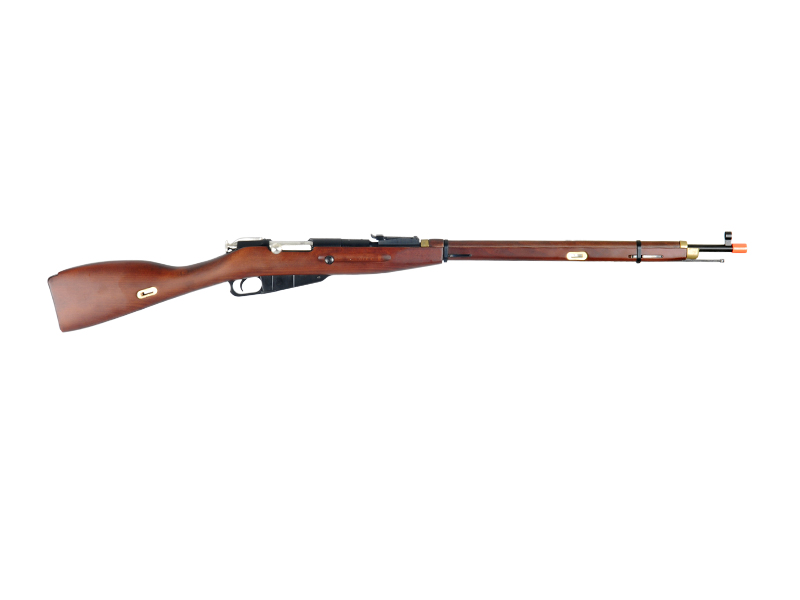 PPS PPSSP0001 Mosin Nagant Bolt Action Sniper Rifle, Real Wood
