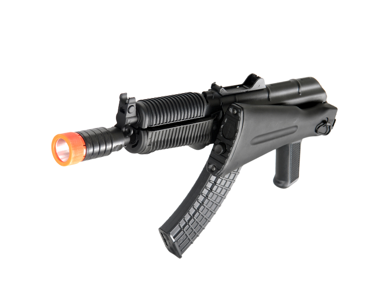 RK-12-NB STUBBY AK SLR-106UR AEG RIFLE - NO BATTERY/CHARGER (BLACK) - Click Image to Close