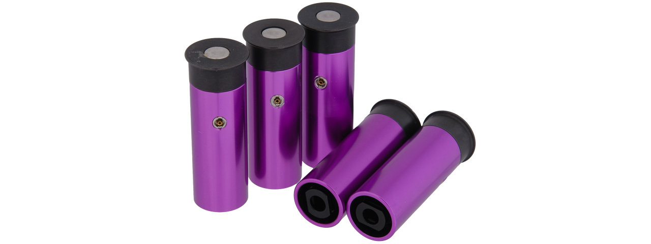 PPS SS-12GA-03 SHOTGUN SHELLS PACK OF 5 (PURPLE)