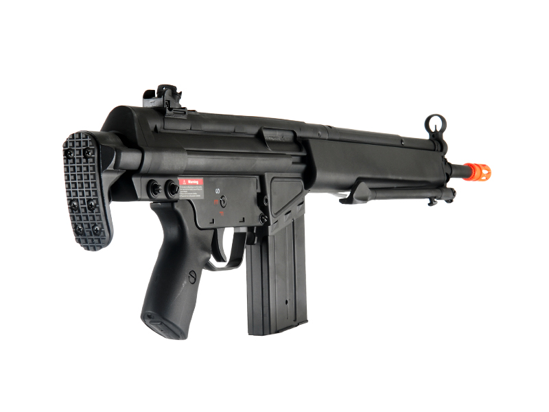 JG T3-A4 AEG Metal Gear, Polymer Body, Integrated Metal Bipod, Adjustable Pull Stock