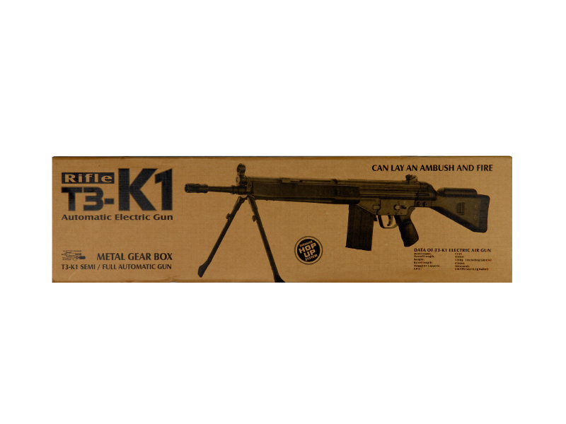 JG T3-K1 T3 SG1 Sniper AEG Metal Gear, Polymer Body w/ Integrated Bi-pod