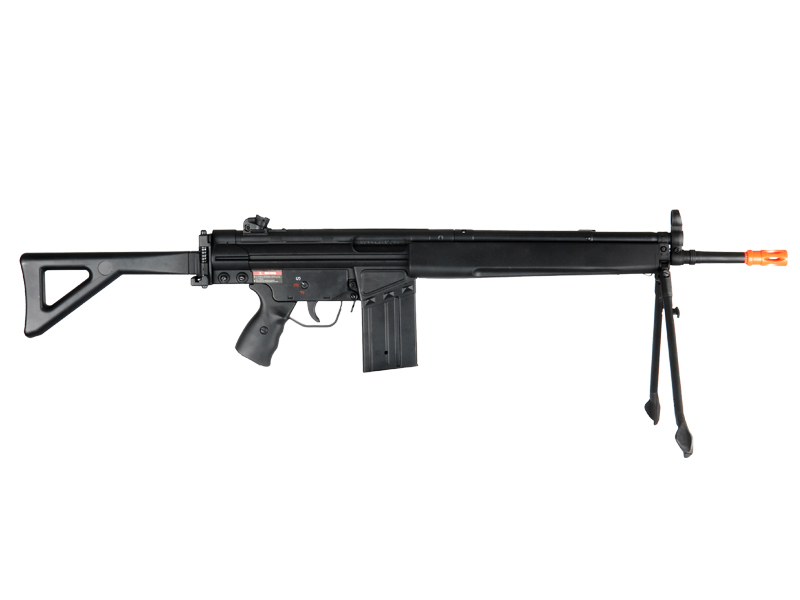 JG T3-MC51A AEG Metal Gear, Polymer Body, Integrated Metal Bipod, Folding Stock