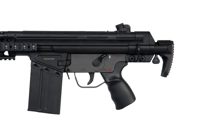 JG T3-MC51P RIS AEG Metal Gear, Polymer Body, Adjustable Pull Stock, Vertical Foregrip