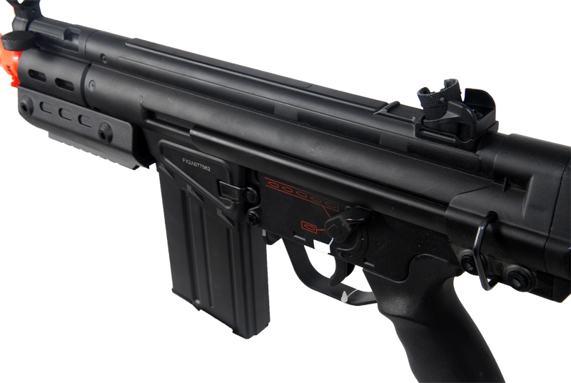 JG T3-SAST AEG Metal Gear, Polymer Body, Adjustable Pull Stock - Click Image to Close