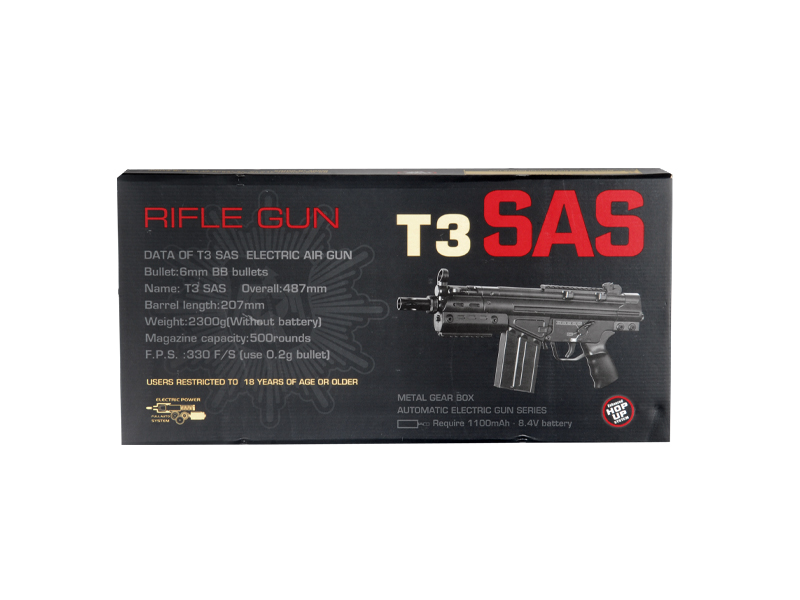 JG T3-SAS FS3-SAS T3 CQB AEG Metal Gear Pistol