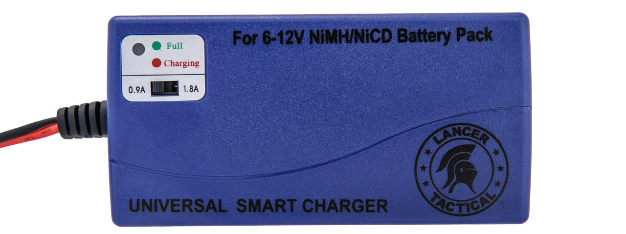 Lancer Tactical Premium Battery Smart Charger for 6-12V NiMH/NICD - Click Image to Close