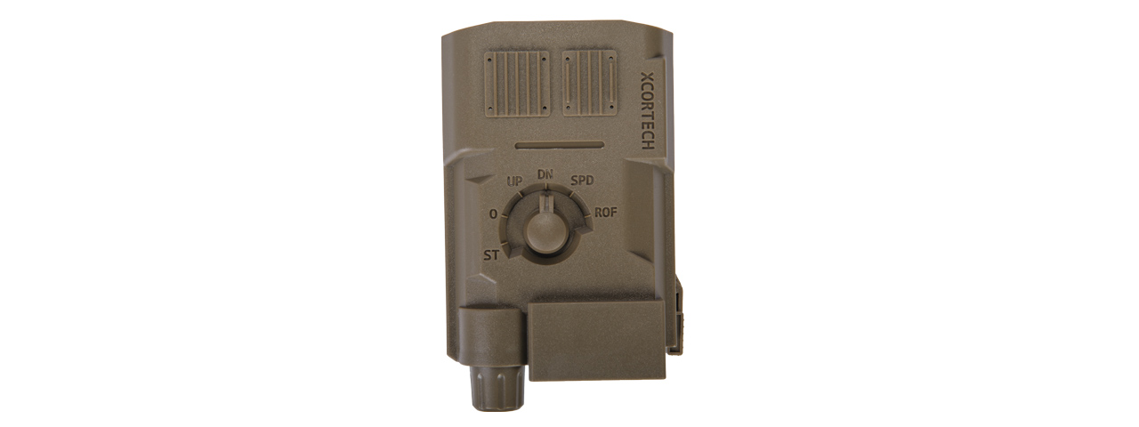 XCORTECH X3300W CHRONOGRAPH TRACER BURST CONTROL UNIT - TAN - Click Image to Close