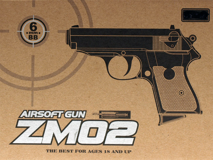 Cyma ZM02 Metal Spring Pistol - Click Image to Close