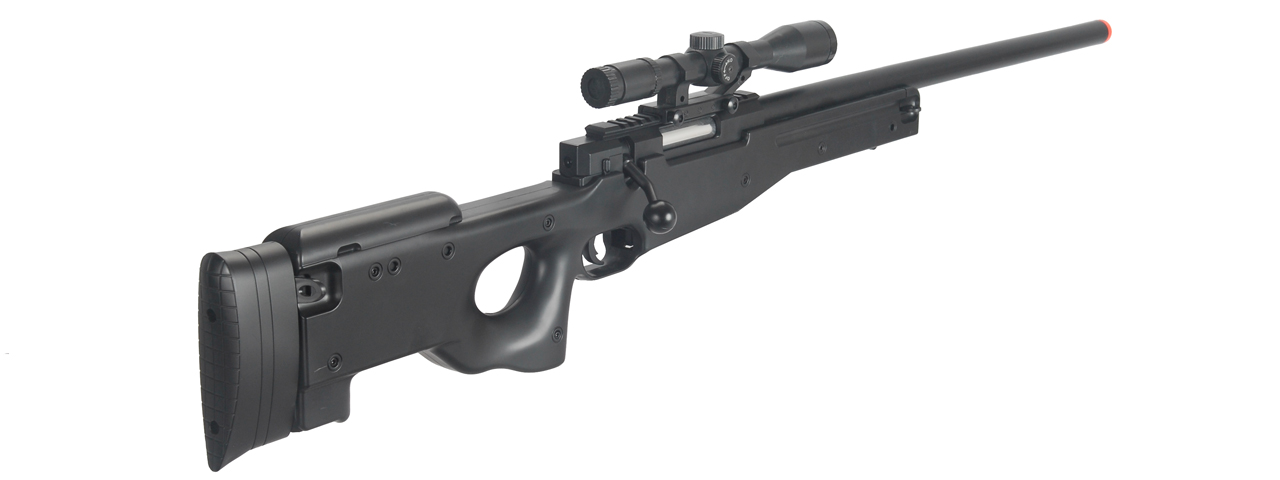 CYMA ZM52 L96 Bolt Action Airsoft Spring Sniper Rifle (Color: Black) - Click Image to Close