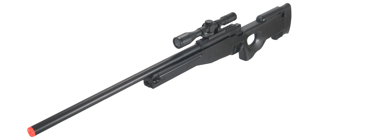 CYMA ZM52 L96 Bolt Action Airsoft Spring Sniper Rifle (Color: Black) - Click Image to Close