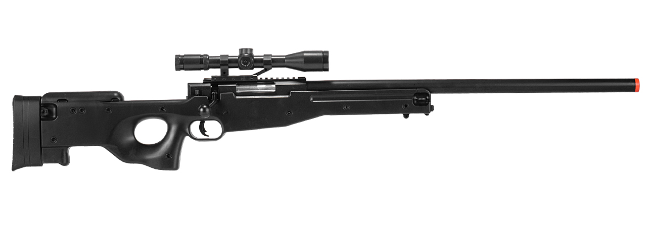 CYMA ZM52 L96 Bolt Action Airsoft Spring Sniper Rifle (Color: Black) - Click Image to Close