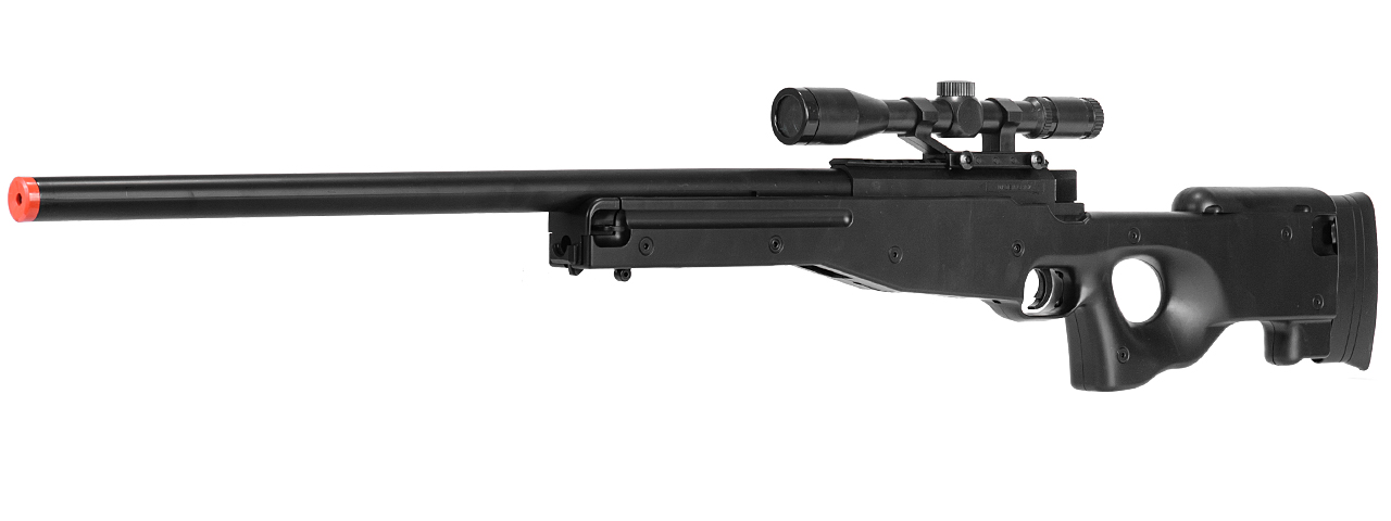 CYMA ZM52 L96 Bolt Action Airsoft Spring Sniper Rifle (Color: Black) - Click Image to Close