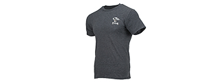 5.11 TACTICAL PREMIUM MOBILITY PATRIOT T-SHIRT - CHARCOAL HEATHER