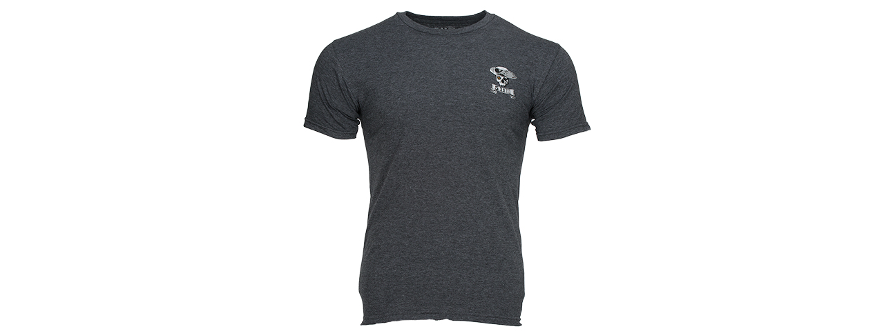 5.11 TACTICAL PREMIUM MOBILITY PATRIOT T-SHIRT - CHARCOAL HEATHER