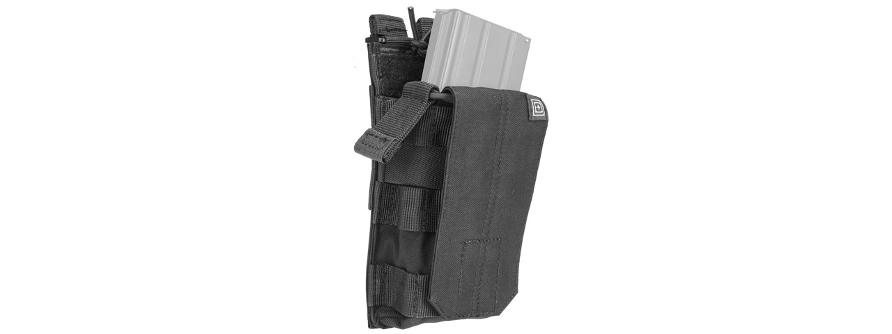 5.11 TACTICAL SINGLE M4 BUNGEE MAGAZINE POUCH - BLACK - Click Image to Close