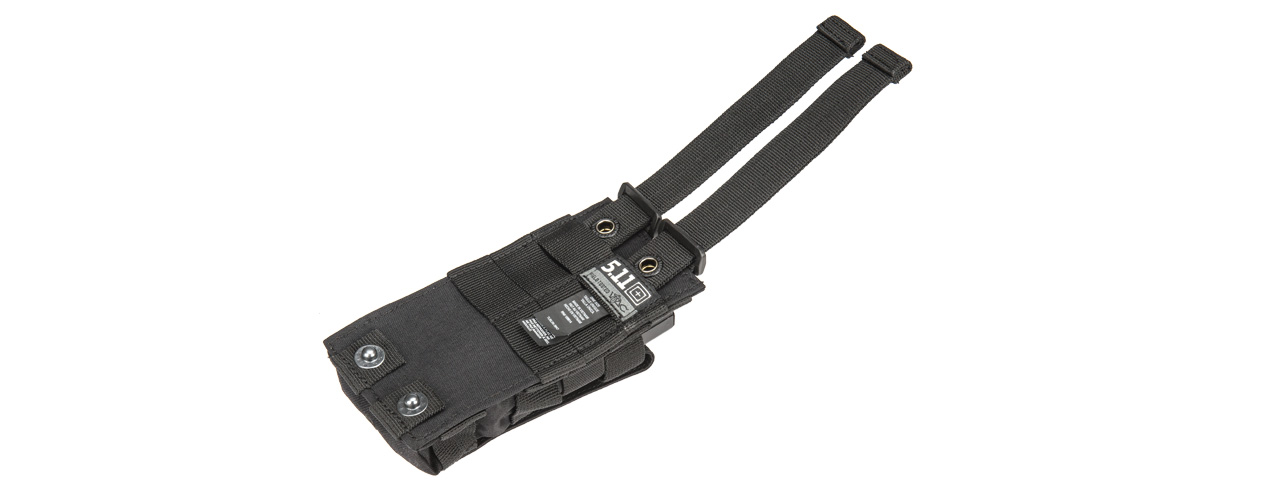 5.11 TACTICAL SINGLE M4 BUNGEE MAGAZINE POUCH - BLACK - Click Image to Close