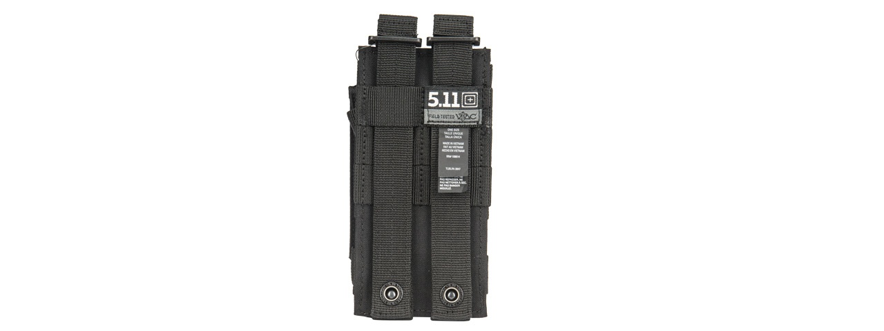 5.11 TACTICAL SINGLE M4 BUNGEE MAGAZINE POUCH - BLACK