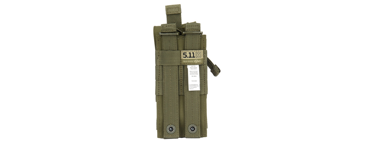 5.11 TACTICAL AR BUNGEE RETENTION COVER FLAP SINGLE - TAC OD - Click Image to Close