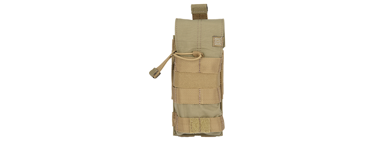5.11 TACTICAL AR BUNGEE RETENTION COVER FLAP SINGLE - SANDSTONE