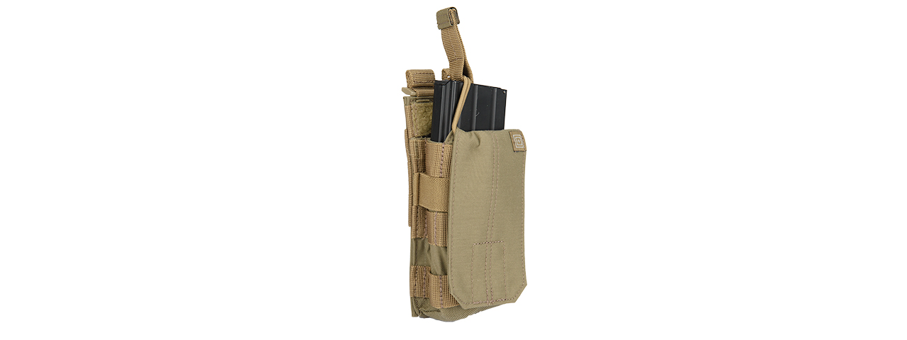 5.11 TACTICAL AR BUNGEE RETENTION COVER FLAP SINGLE - SANDSTONE - Click Image to Close