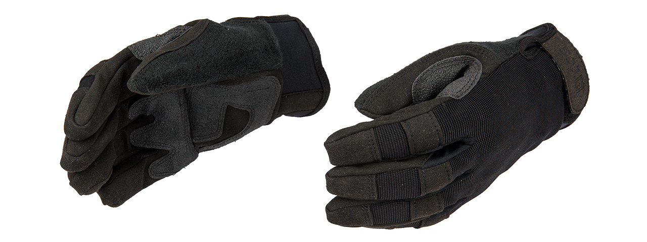 5.11 TACTICAL REINFORCED STRETCH NYLON TAC A2 GLOVES - BLACK - Click Image to Close