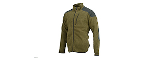 511-72407-206-S 5.11 TACTICAL FULL ZIP TDU SWEATER SMALL (FIELD GREEN)